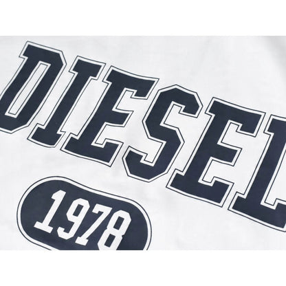 Diesel – Weißes Baumwoll-T-Shirt