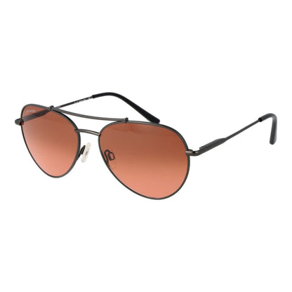 Serengeti Schwarze Unisex-Sonnenbrille