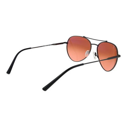 Serengeti Schwarze Unisex-Sonnenbrille
