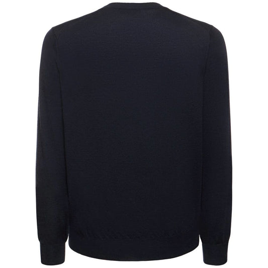 Brunello Cucinelli Blauer Kaschmir-Herrenpullover