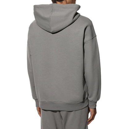 Hinnominate Gray Cotton Men Sweatshirt