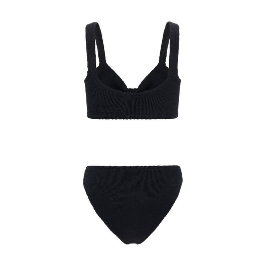 Hunza G Black Polyamide Bikini