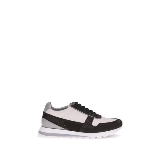 حذاء رياضي جلدي من برونيلو كوتشينيلي