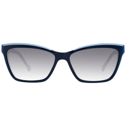 Carolina Herrera Blaue Sonnenbrille aus Kunststoff