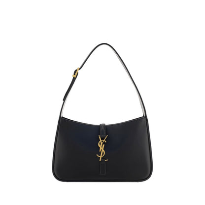 Saint Laurent Schultertasche aus schwarzem Kalbsleder (Bos Taurus)