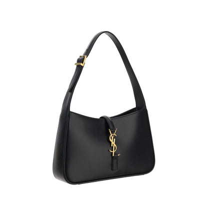 Saint Laurent Schultertasche aus schwarzem Kalbsleder (Bos Taurus)