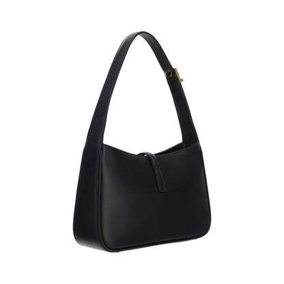Saint Laurent Schultertasche aus schwarzem Kalbsleder (Bos Taurus)