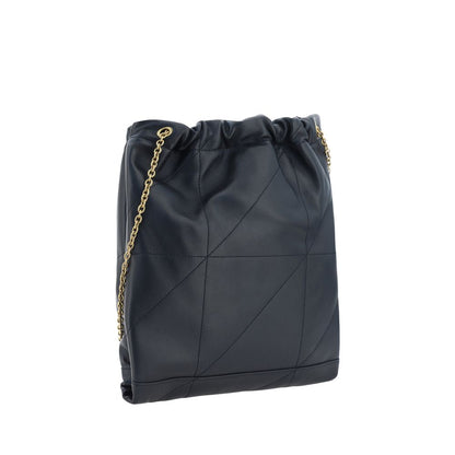 Saint Laurent Schwarze Lammleder-Handtasche Modell Ovis Aries Aries