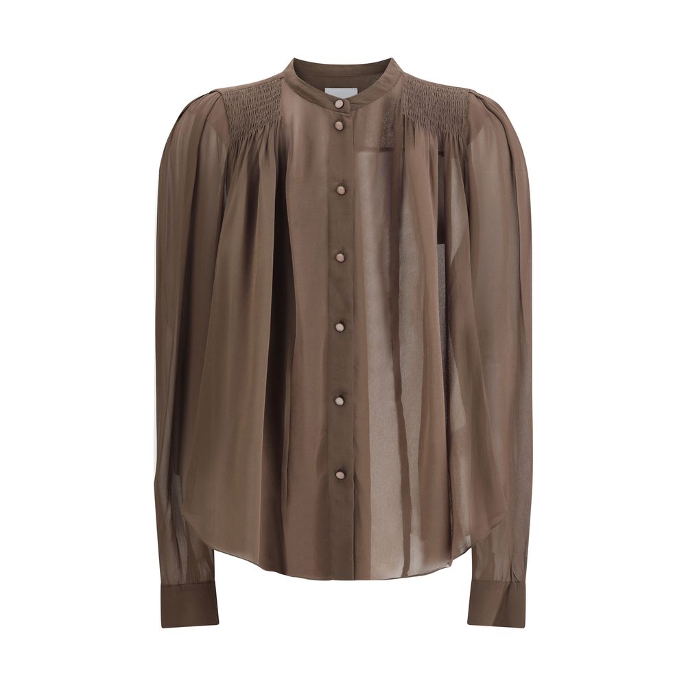 Braunes Viskose-Top von Marant Etoile