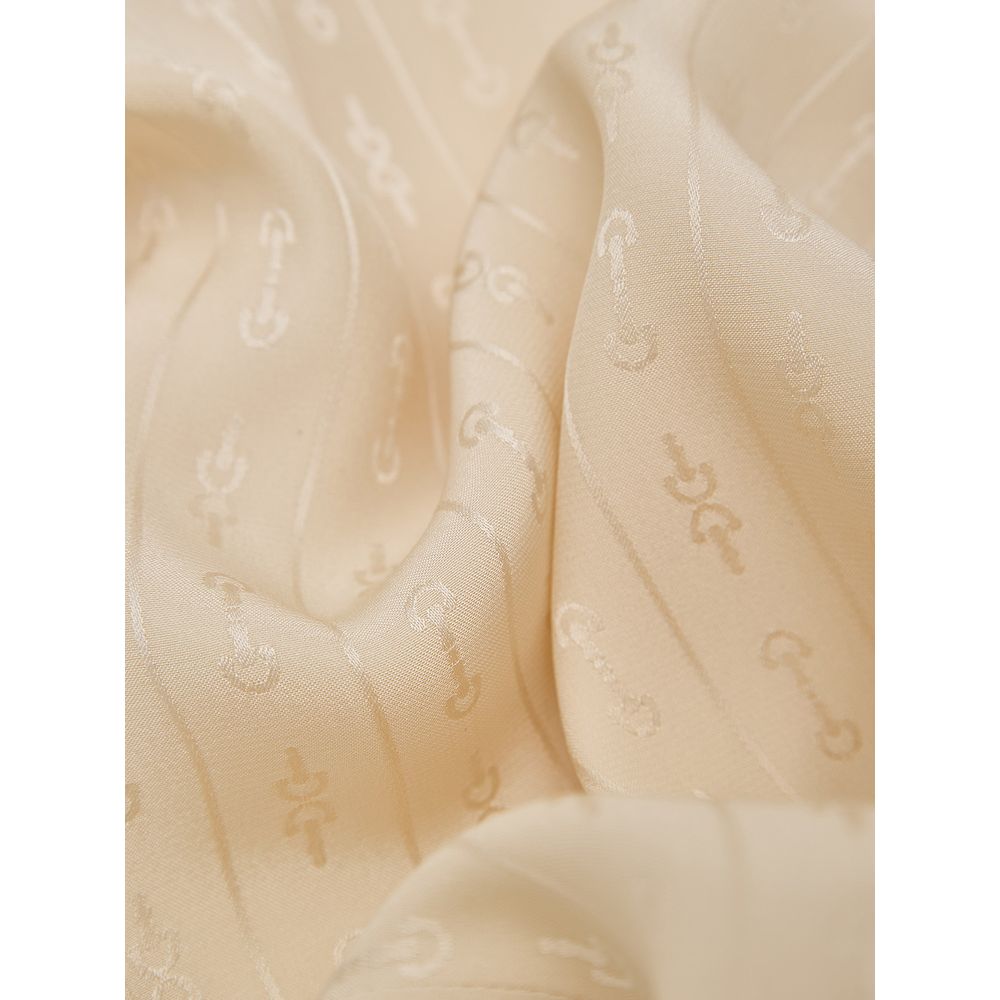 Beiges Seidenhemd von Gucci