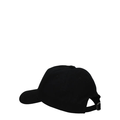 Valentino Garavani Schwarze Baumwollkappe (Baseballkappe)