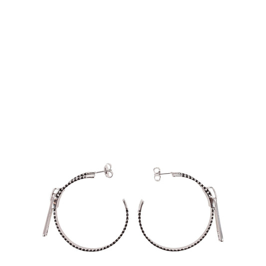 Marc Jacobs Graue Silberohrringe