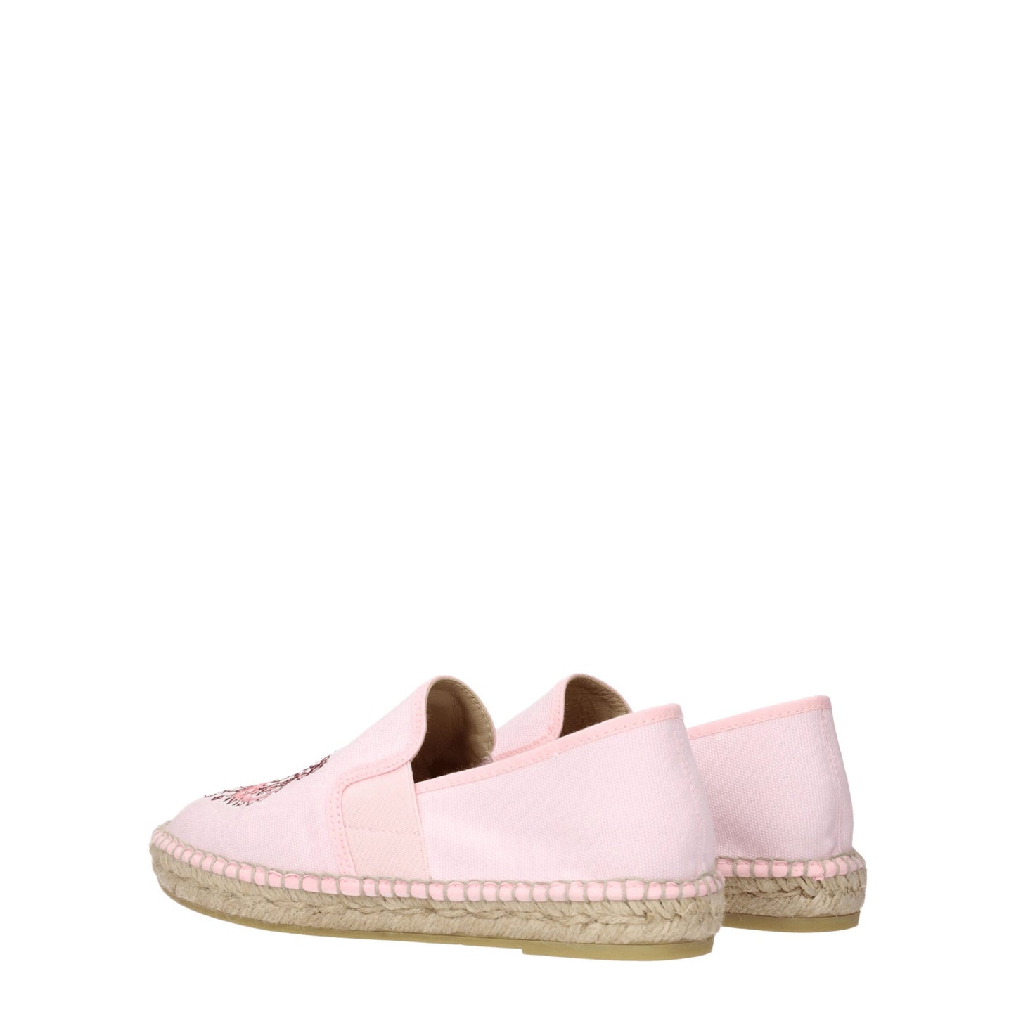 Kenzo Rosa Stoff-Espadrilles