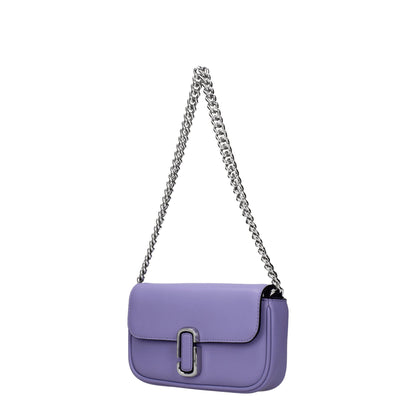 Marc Jacobs Lila Umhängetaschen aus Leder