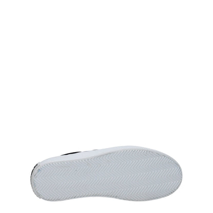 Marcelo Burlon Slip-On-Loafer aus schwarzem Stoff