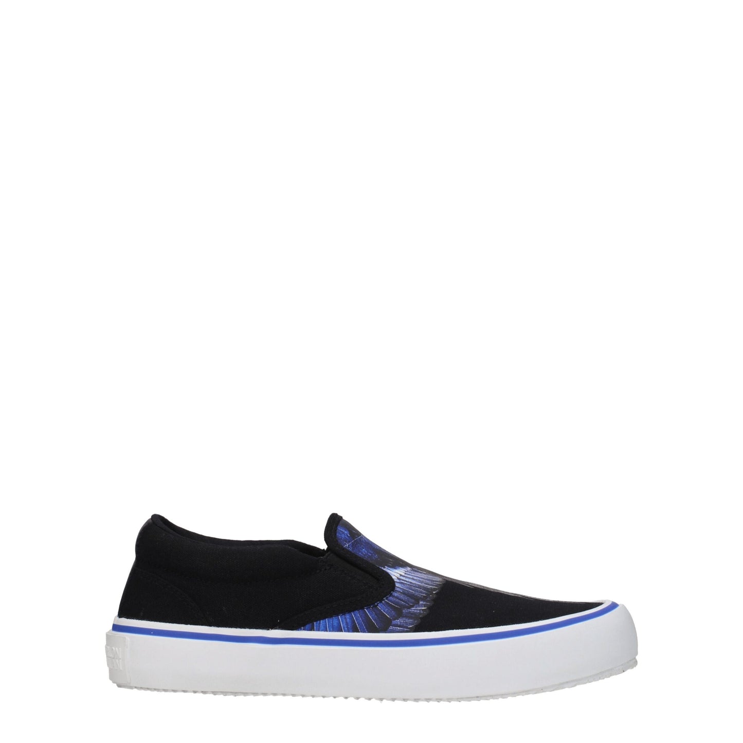 Marcelo Burlon Slip-On-Loafer aus schwarzem Stoff