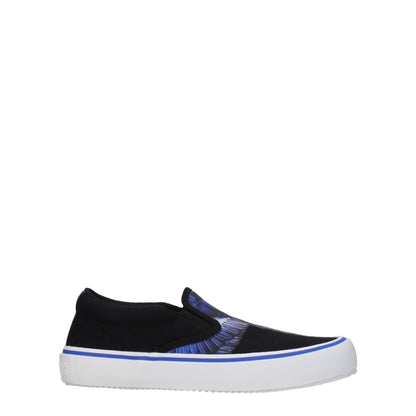 Marcelo Burlon Slip-On-Loafer aus schwarzem Stoff
