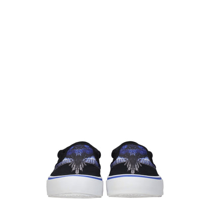Marcelo Burlon Slip-On-Loafer aus schwarzem Stoff