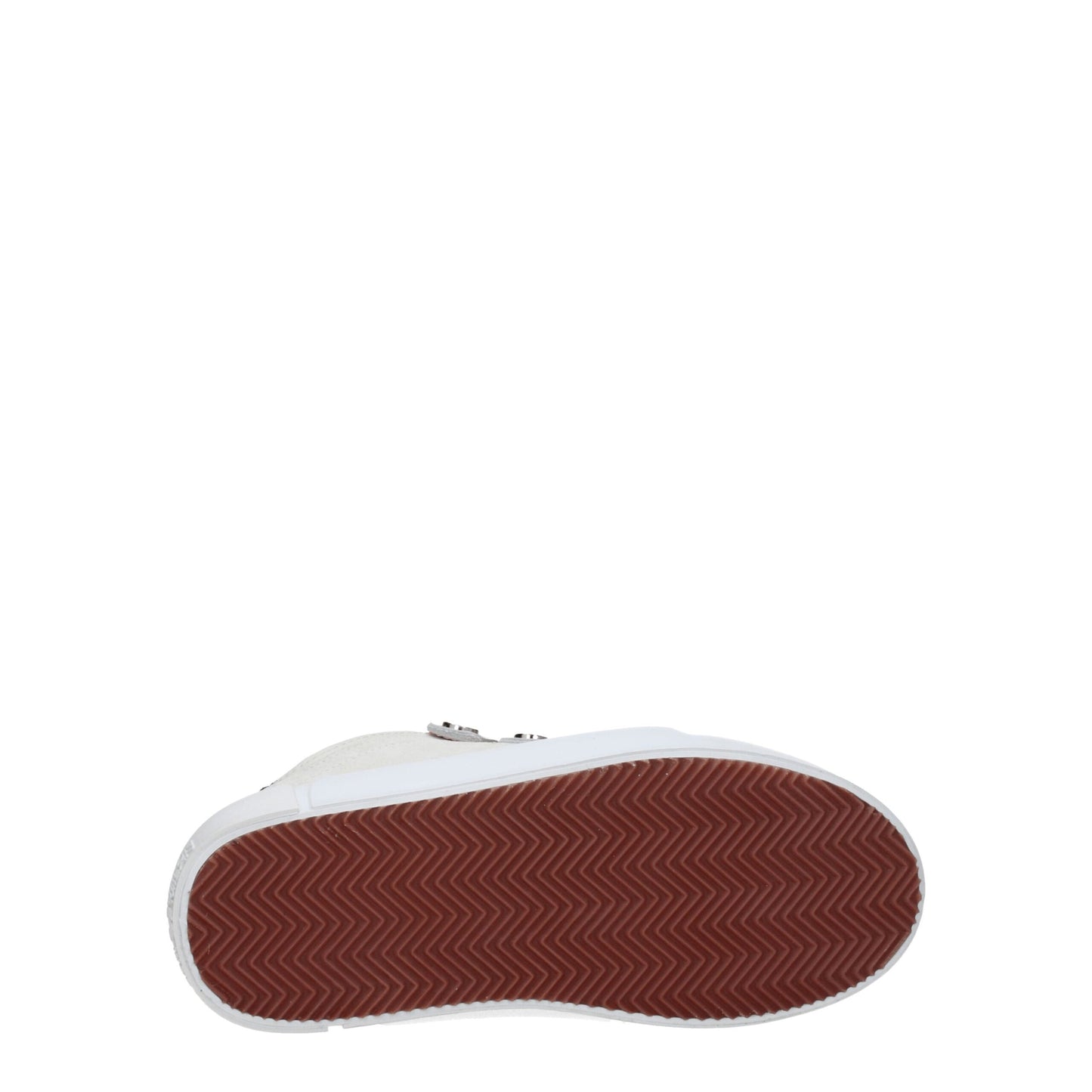 Marcelo Burlon Sneaker aus beigem Leder in niedriger Ausführung