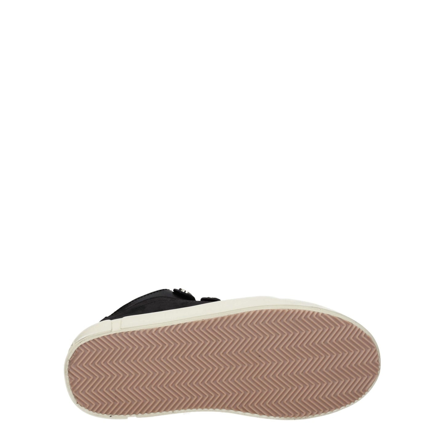 Marcelo Burlon Sneaker aus schwarzem Leder in niedriger Ausführung