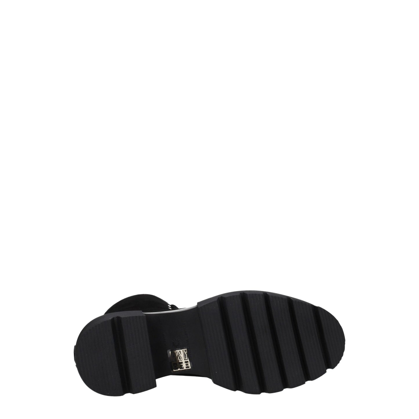 Stuart Weitzman – Schwarze Lederstiefeletten