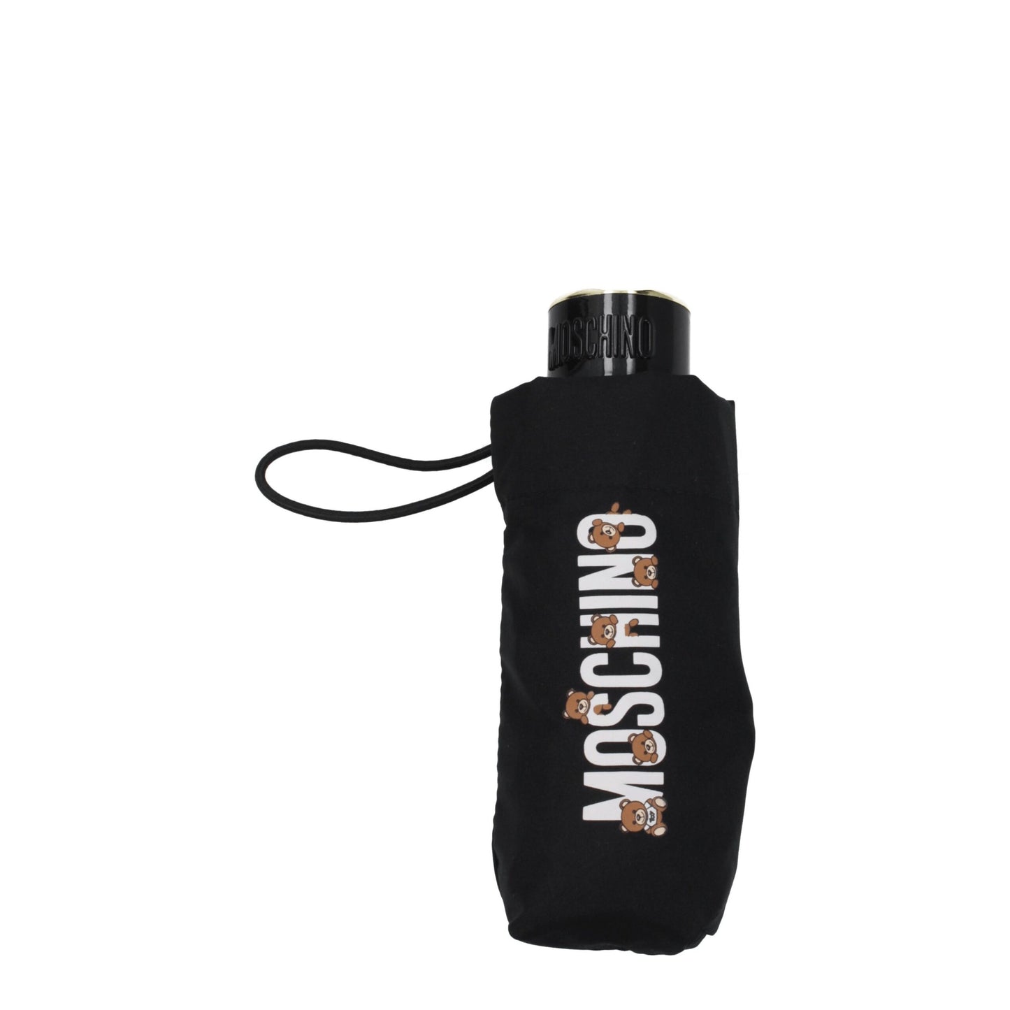 Moschino Schwarze Polyester-Regenschirme