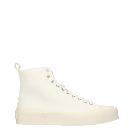 Jil Sander Beige Stoff High Tops