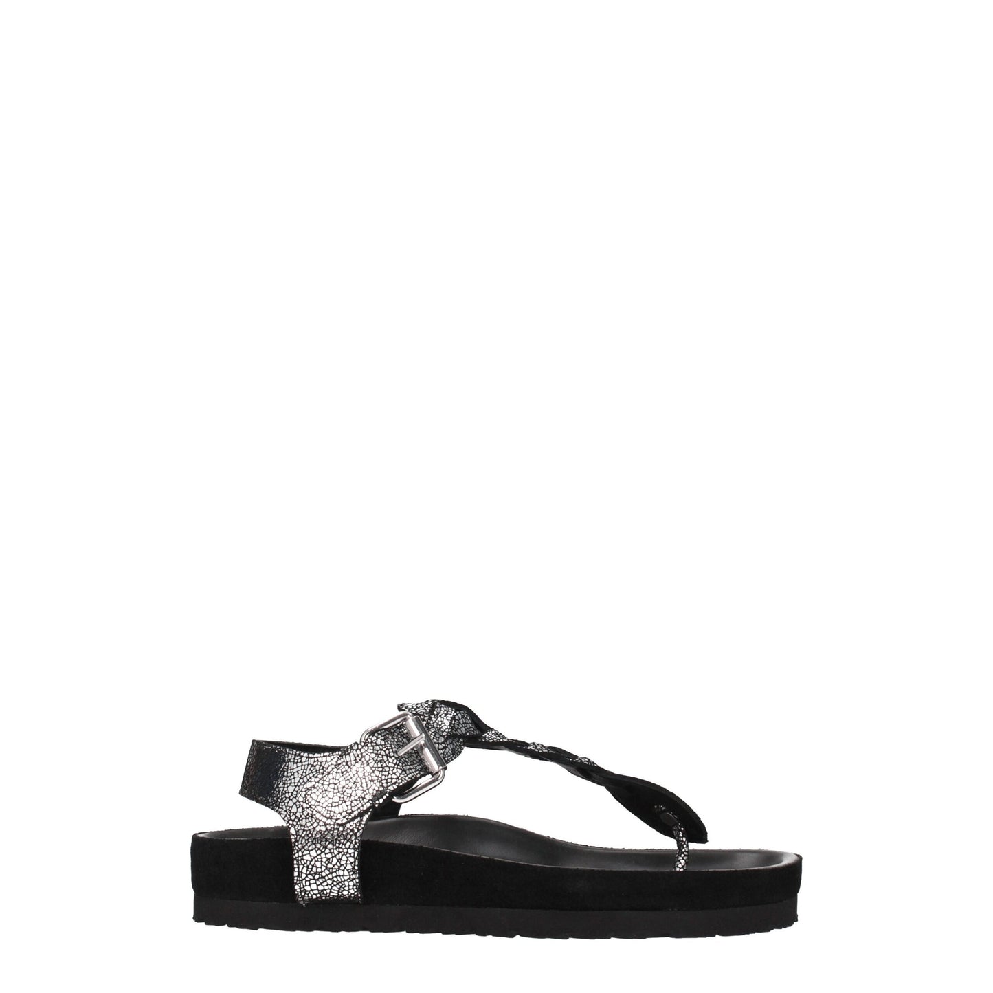 Isabel Marant – Flip-Flop-Sandalen aus schwarzem Leder