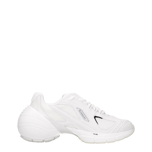 Sportliche Sneakers aus weißem Stoff von Givenchy