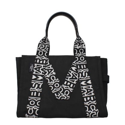 Marc Jacobs – Schultertaschen aus schwarzem Stoff