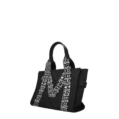 Marc Jacobs – Schultertaschen aus schwarzem Stoff