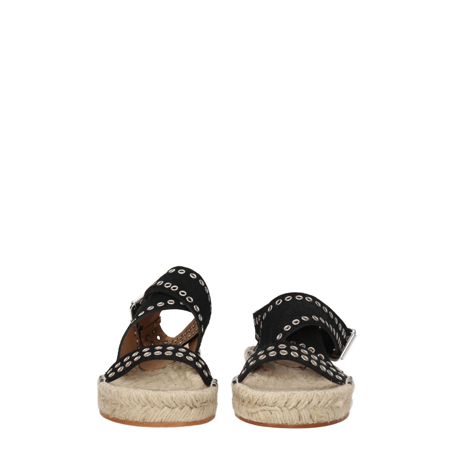 Isabel Marant – Flache Sandalen aus schwarzem Leder