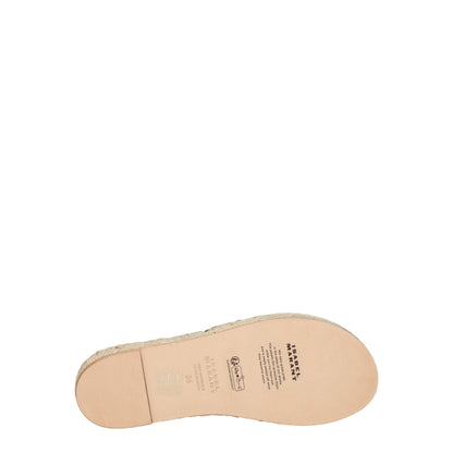 Isabel Marant – Flache Sandalen aus schwarzem Leder