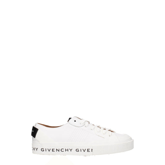 Givenchy Weiße niedrige Lederschuhe