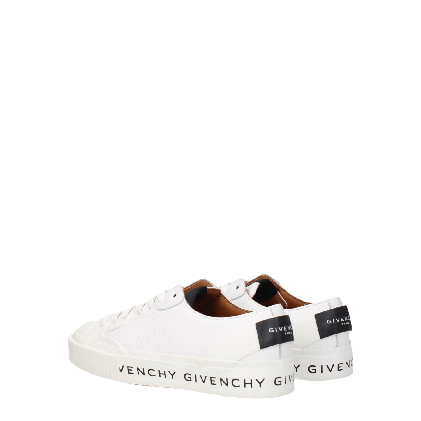 Givenchy Weiße niedrige Lederschuhe