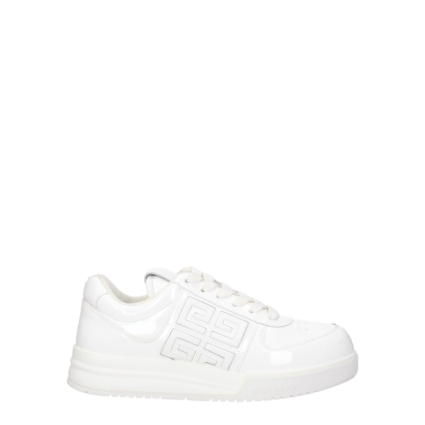 Givenchy Sneaker aus weißem Leder, niedriger Schaft