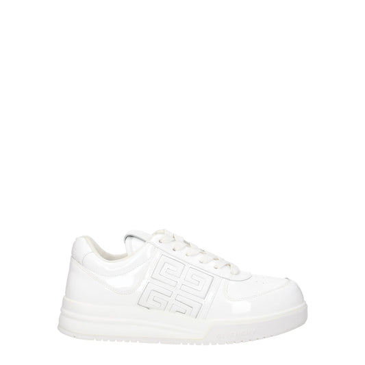 Givenchy Sneaker aus weißem Leder, niedriger Schaft