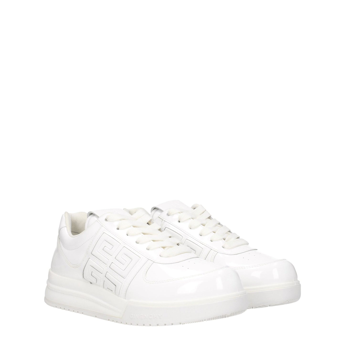 Givenchy Sneaker aus weißem Leder, niedriger Schaft