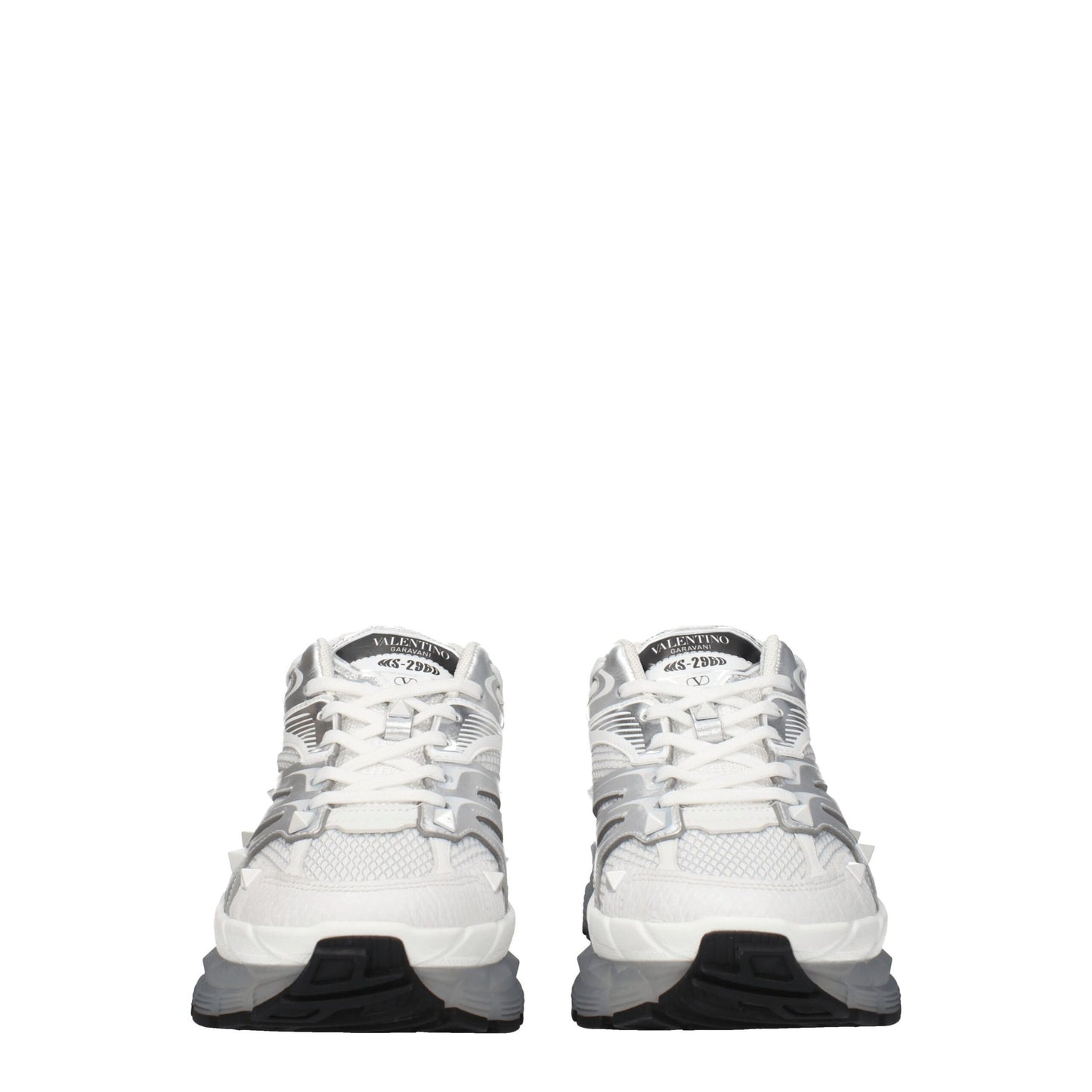 Valentino Garavani – Sportliche Sneakers aus weißem Stoff