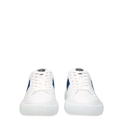 Versace Sneaker aus weißem Leder mit niedrigem Schaft