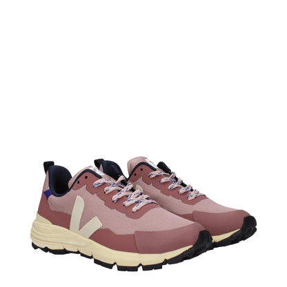 Veja-Sportsneaker aus rosafarbenem Stoff