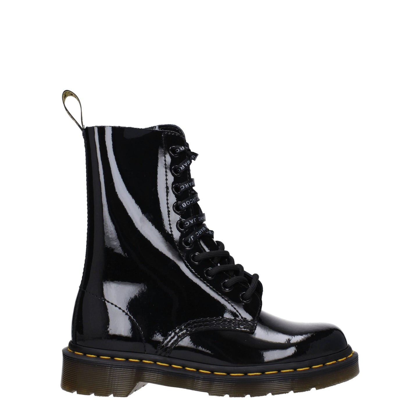 Dr. Martens – Schwarze Lederstiefeletten