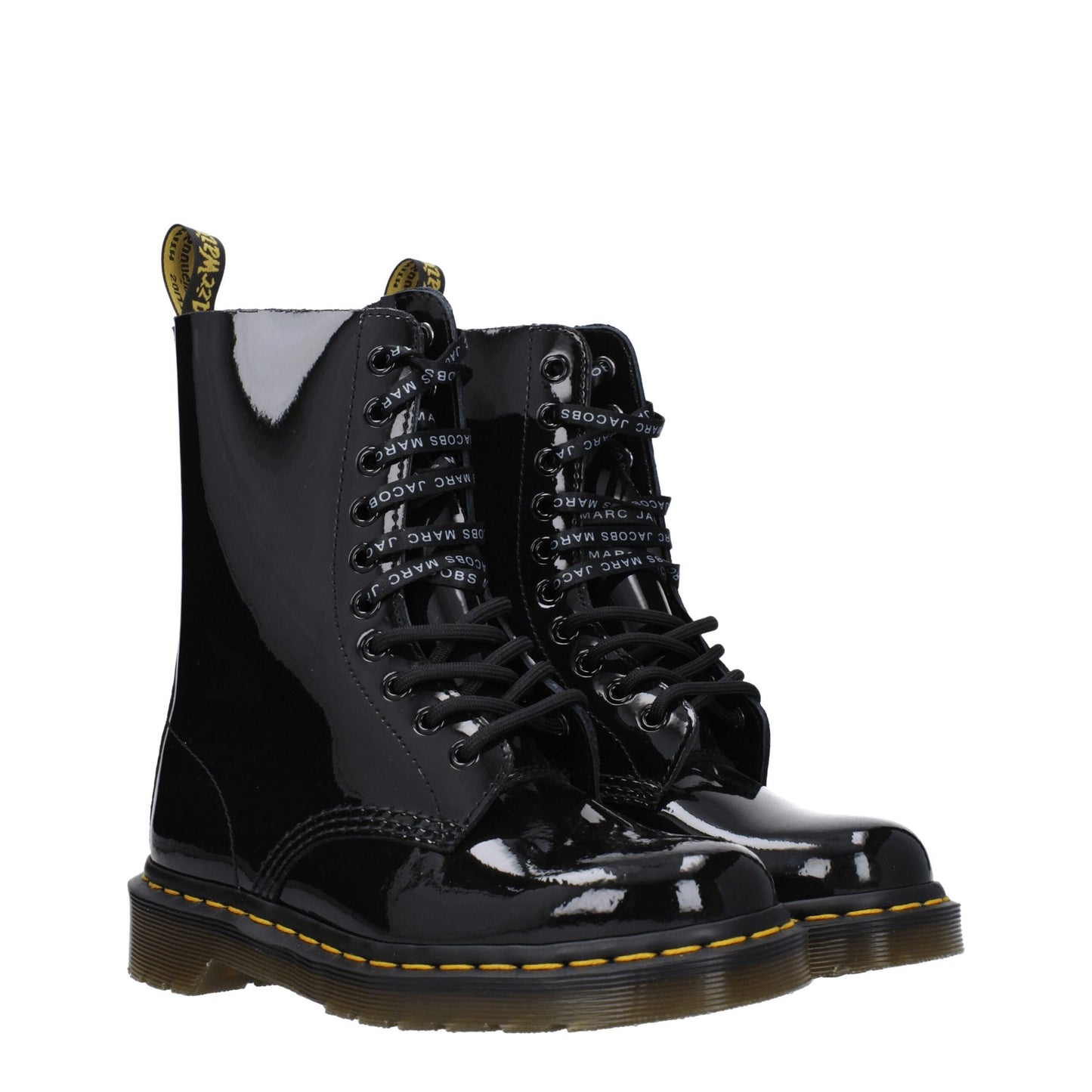 Dr. Martens – Schwarze Lederstiefeletten