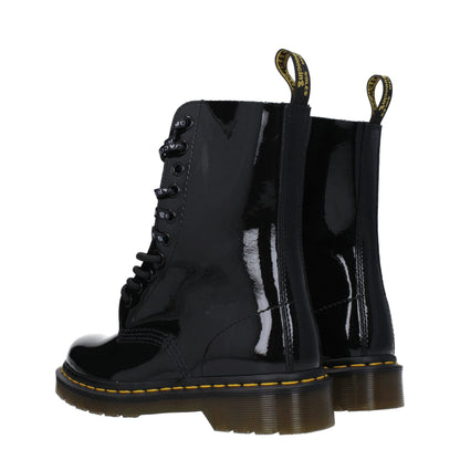 Dr. Martens – Schwarze Lederstiefeletten