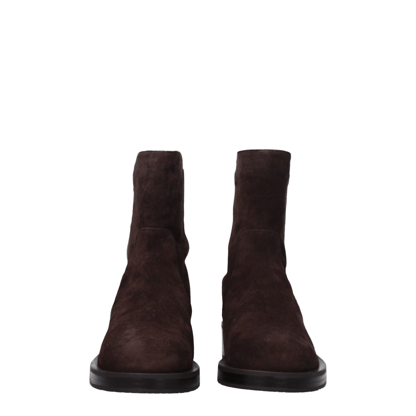 Stuart Weitzman – Braune Lederstiefeletten