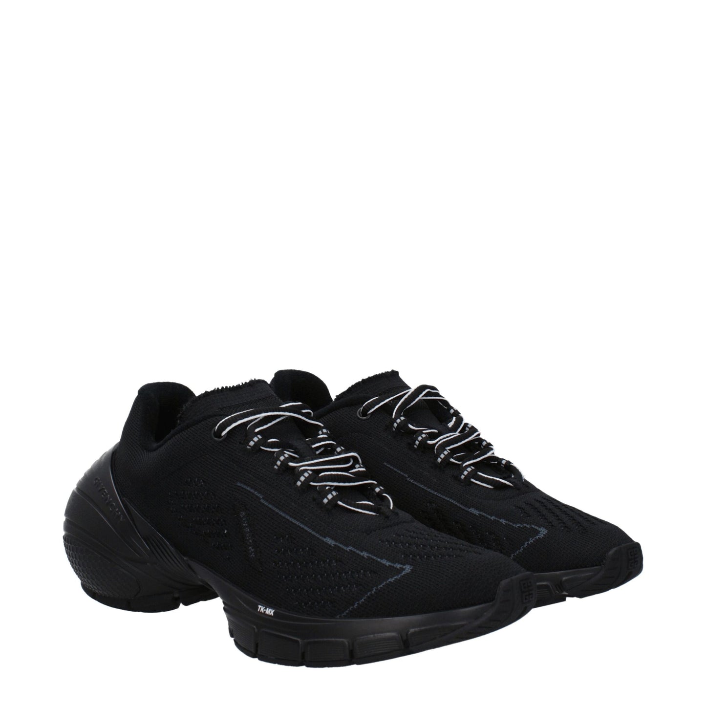 Givenchy Black Fabric Athletic Sneakers
