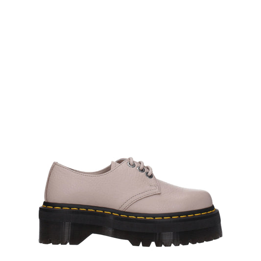 Dr. Martens – Oxfords und Derbies aus grauem Leder