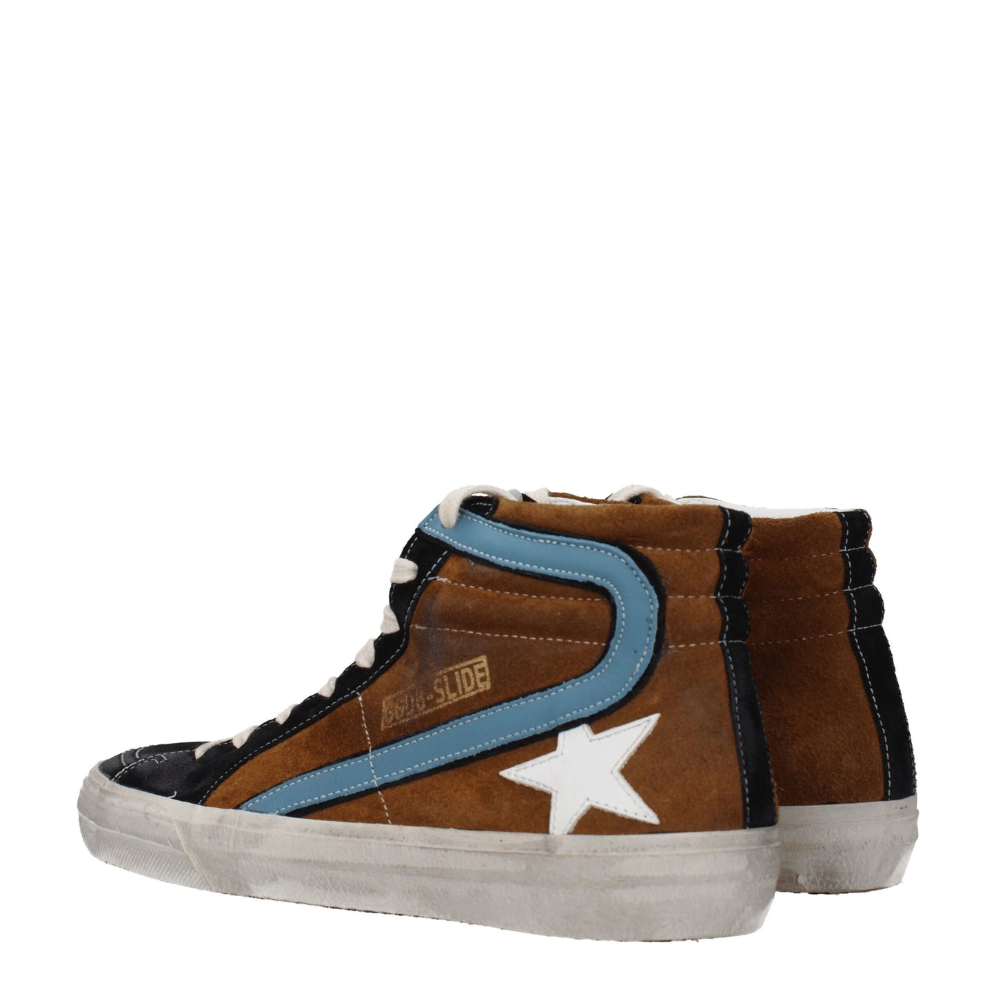 Golden Goose Braune Leder High-Tops