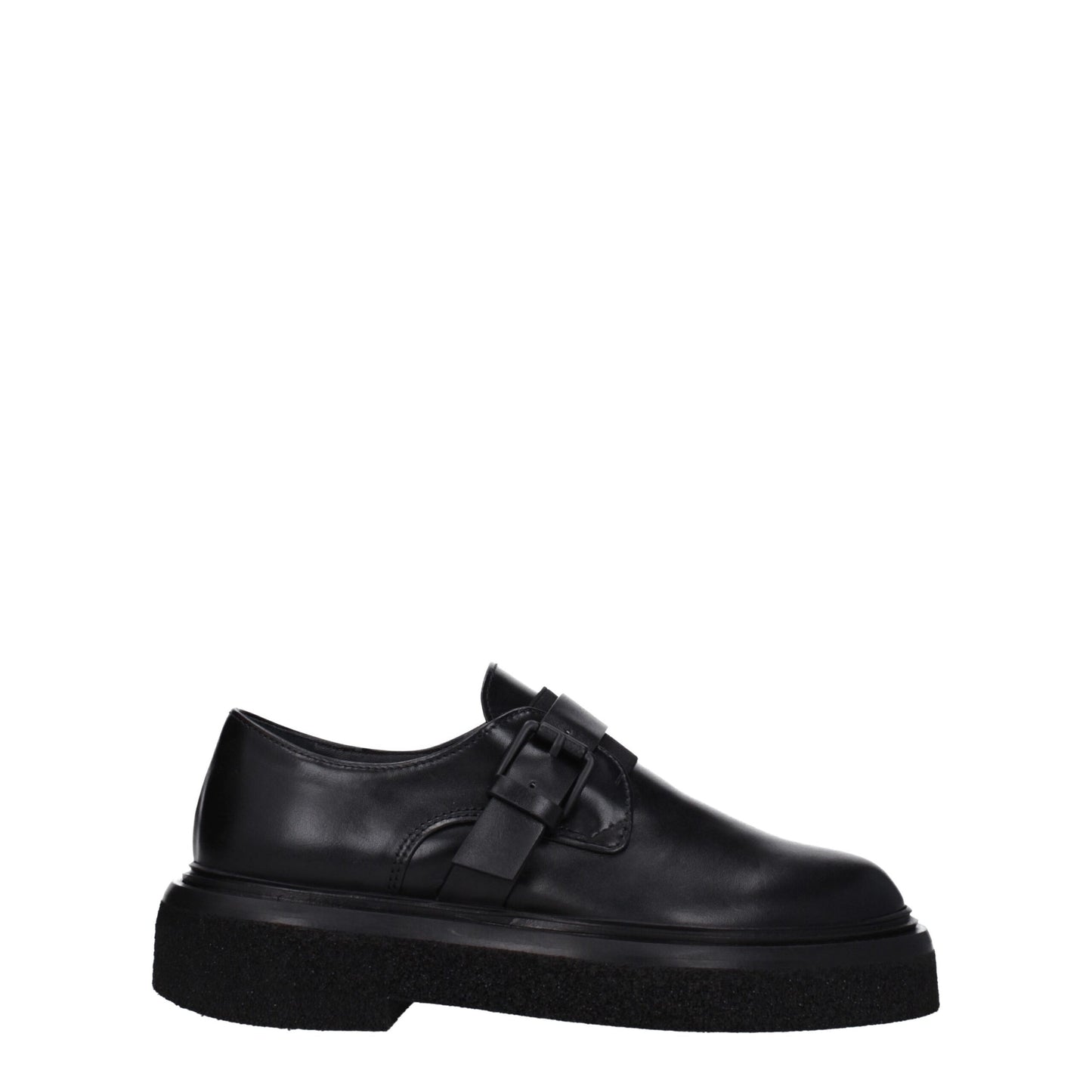 Max Mara – Oxfords und Derbys aus schwarzem Leder