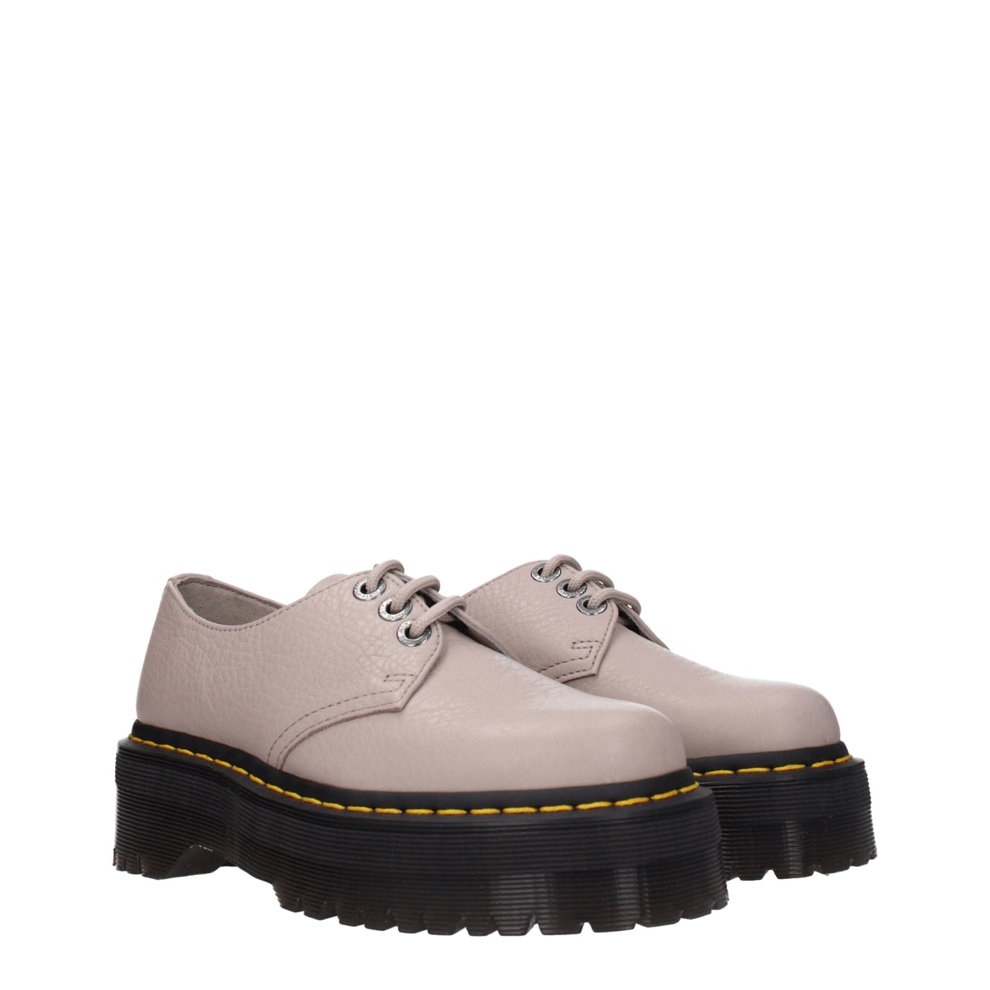 Dr. Martens – Oxfords und Derbies aus grauem Leder